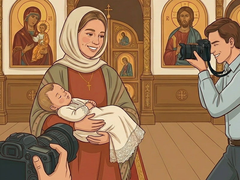 Выбор фотографа на Крещение, Венчание