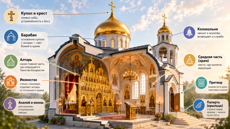 Устройство православного храма