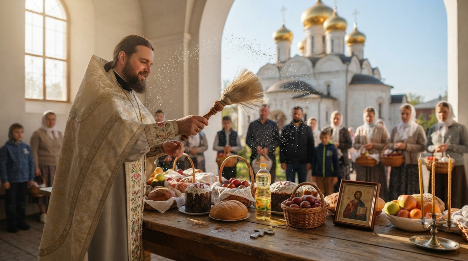 Зачем освящать продукты питания и предметы?