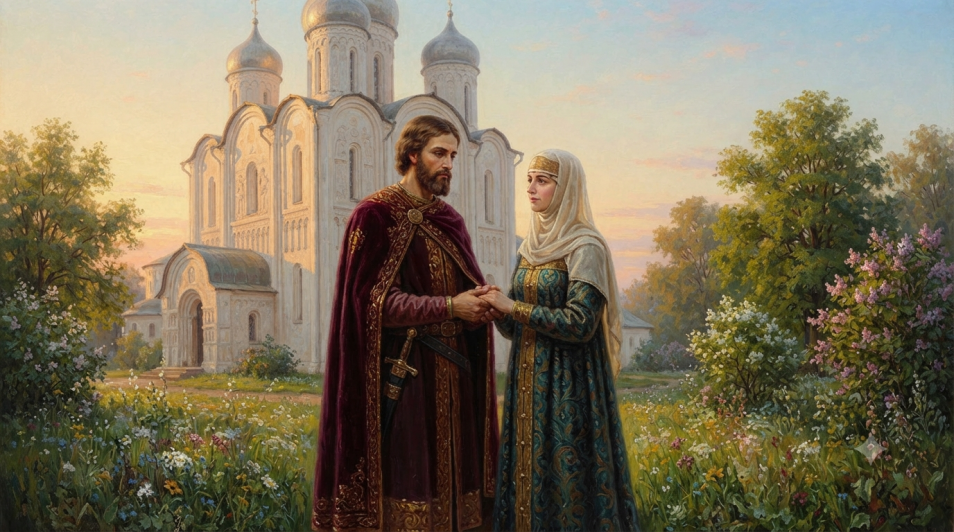 Святые благоверные князь Петр и княгиня Феврония