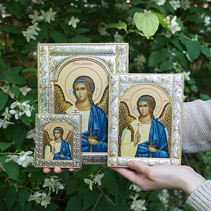 Икона Ангел Хранитель с мечом
