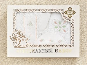 красивая коробочка для крестильного набора красивая коробочка для крестильного набора
